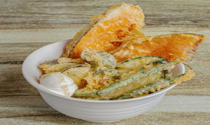 Vegetable Tempura Bowl (V)
