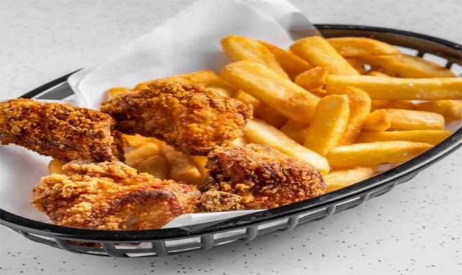 Karaage Bites and Chips