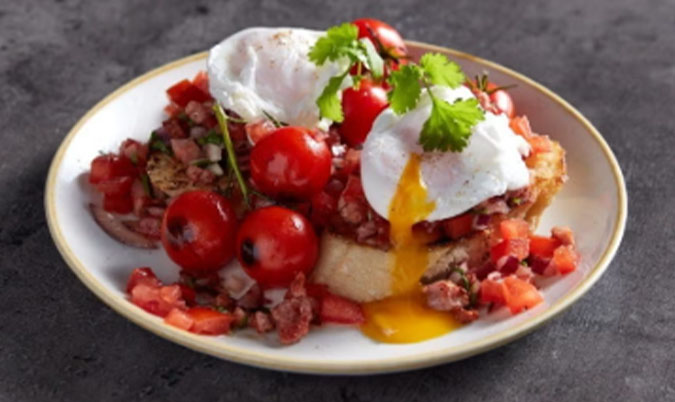 Breakfast Bruschetta