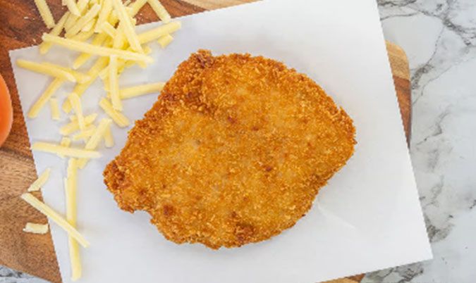 Schnitzel - Cheese & Bacon