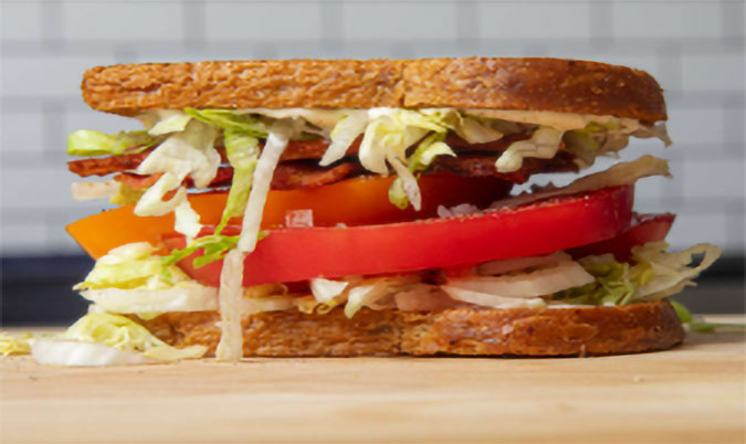 Bacon, Lettuce and Tomato Sandwich