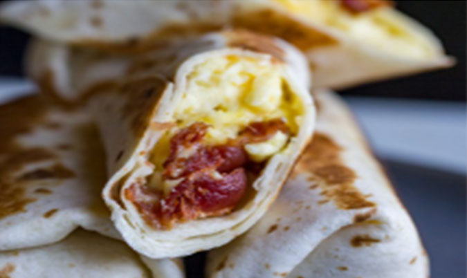 Bacon and Egg Wrap