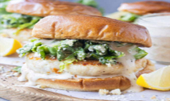Chicken Caesar Burger