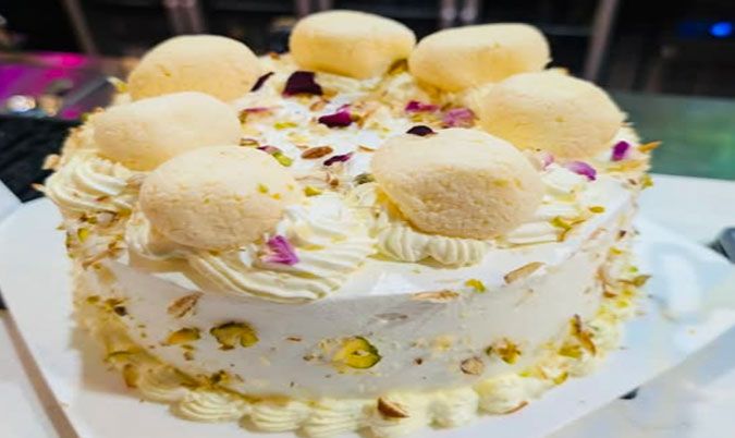 Rasmalai Cake