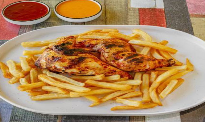 Whole Chicken & Chips