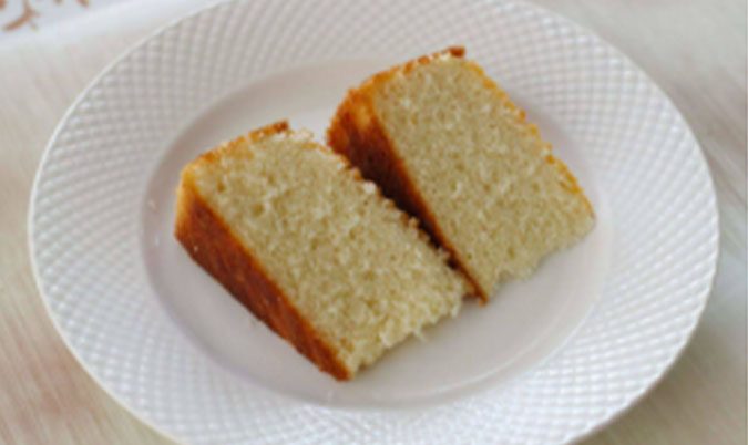 Large Sponge cake (slice)