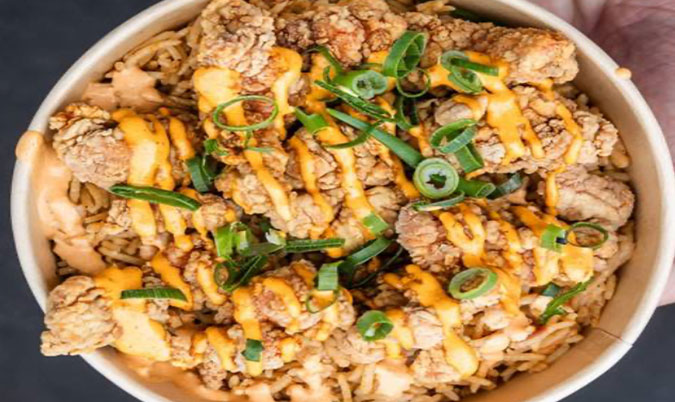 FRIED CHICKEN RICE BOWL