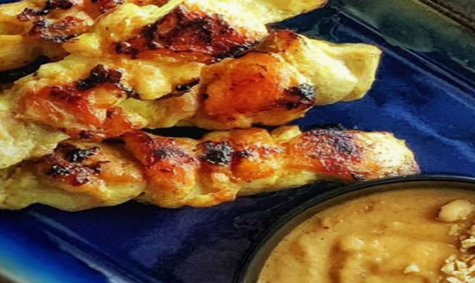 Satay Chicken Skewers