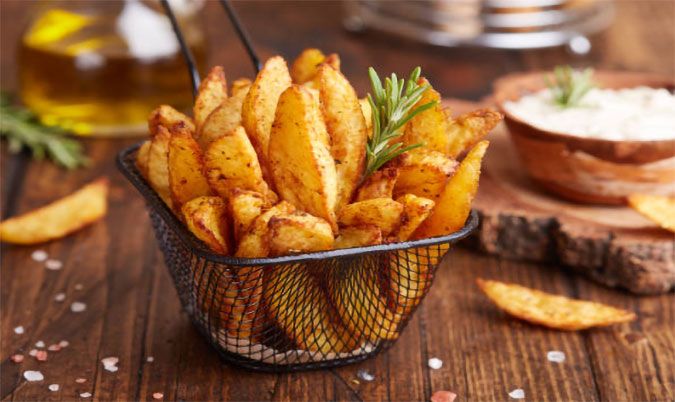 3.Medium Potato Wedges