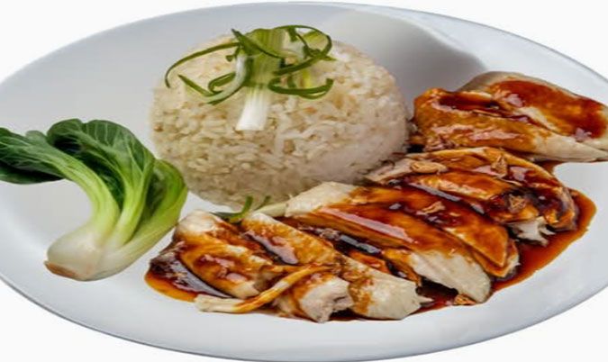 Braised Sauce chicken Rice