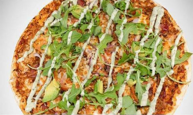Pesto Chicken Pizza