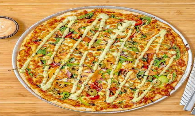 The Veggie Lot Pizza (V)