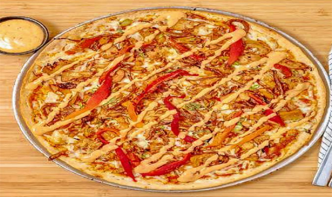 Vegan Peri Peri Jackfruit Pizza (VG)