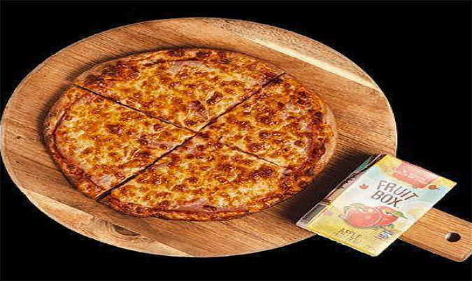 Ham and Cheese Pizza