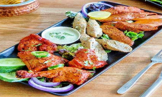 Tandoori Non Vegetarian Platter to Share