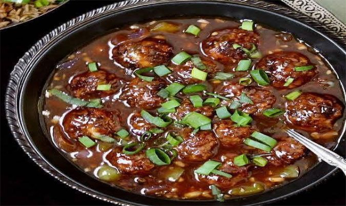 Vegetable Manchurian (V)