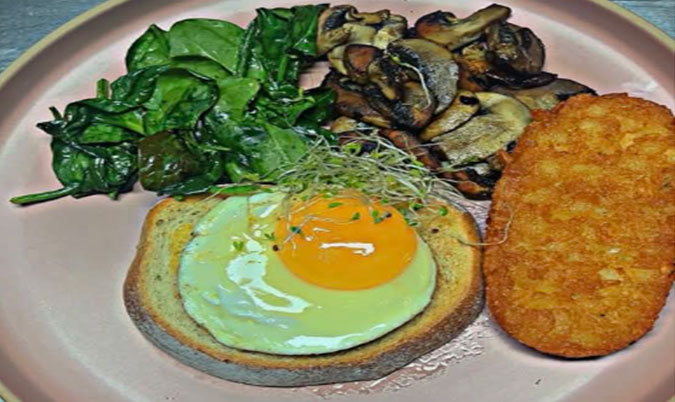 Mini Vegetarian breakfast