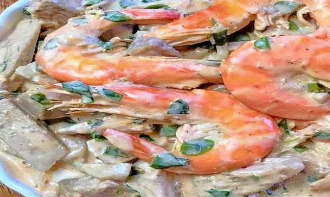 Ginataang Langka With Shrimp