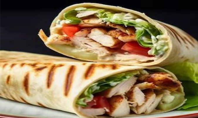Grilled chicken Roll