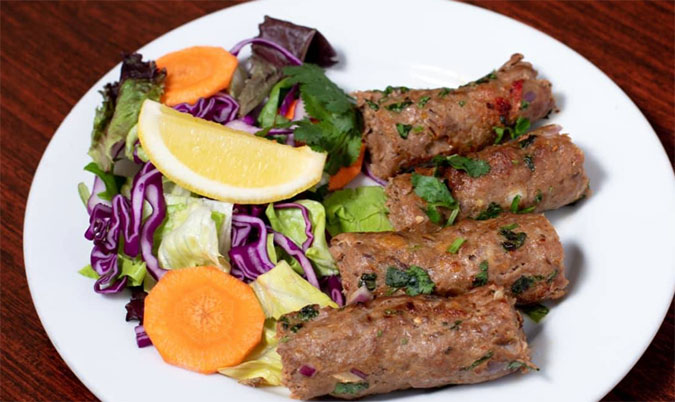 Lamb Seekh Kebab (4 Pcs)