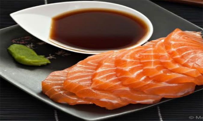 Salmon Sashimi