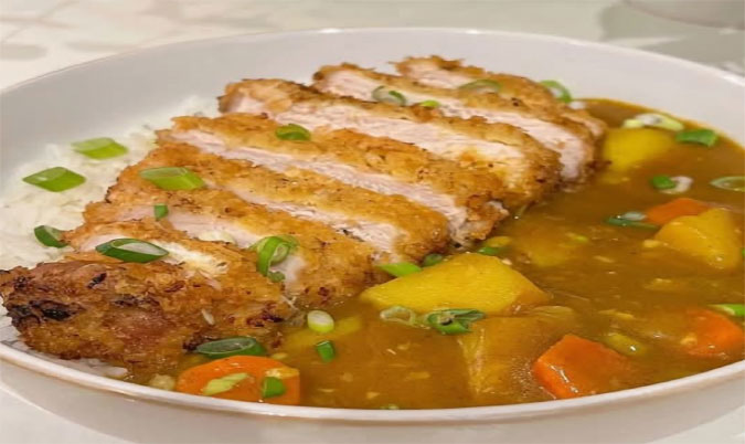 Fish Katsu Curry and Rice