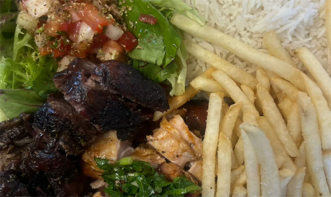 BBQ BOX - 2 BBQ TYPES OF MEAT