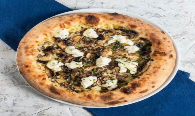 Mixed Mushroom Pizza