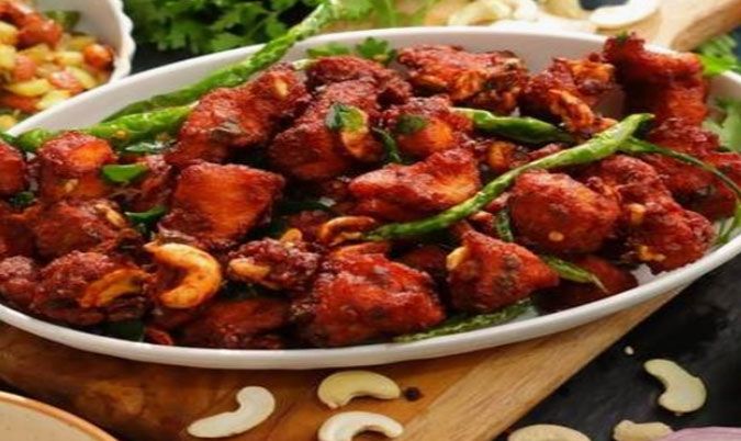 Cashew Chicken Pakoda