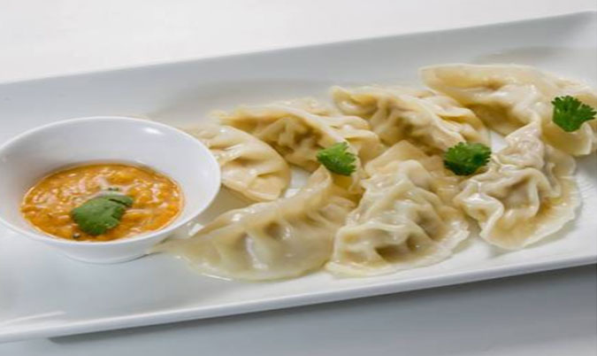Homemade Chicken Momo (Dumplings) |