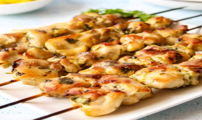 Marinated Chicken Skewers