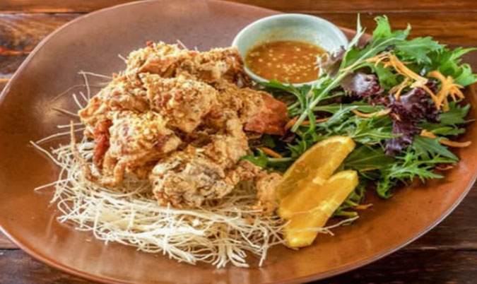 Thai Garlic Soft Shell Crab