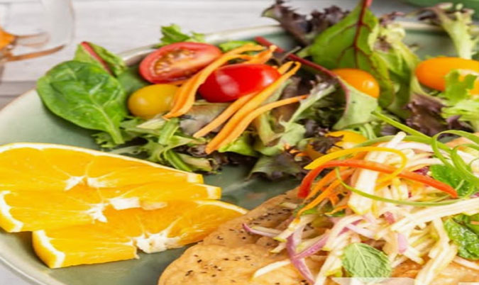 Fried Barramundi Fillet & Papaya Salad