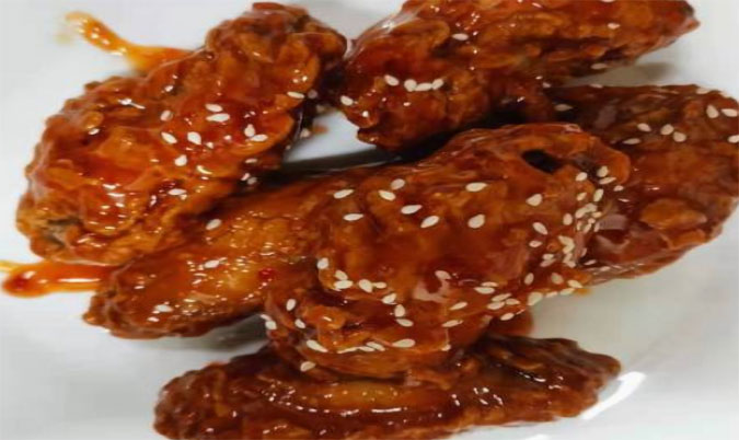 Thai style sweet and chilly