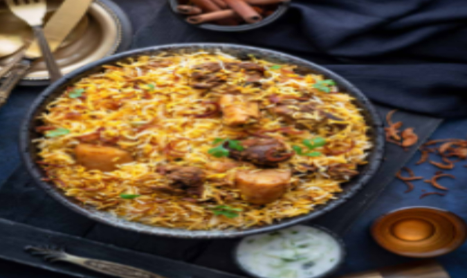 Goat Biryani / Kongunadu Aattu Kari Briyani