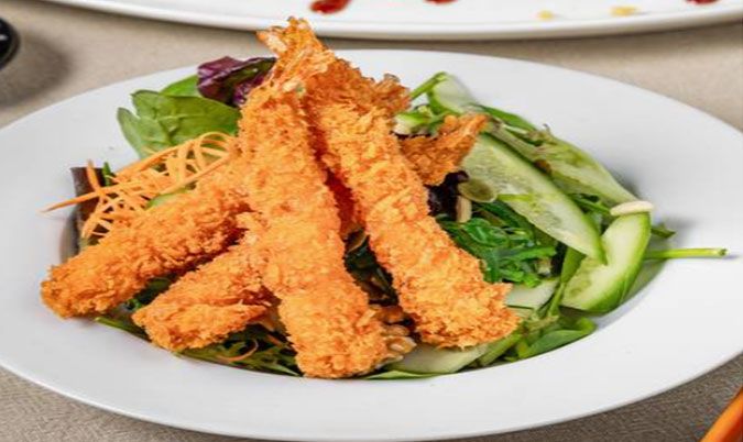 Tempura Prawn Salad