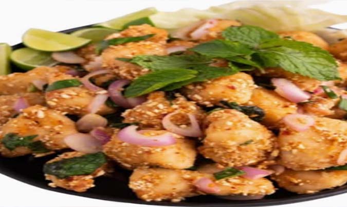 Crispy Chicken Salad