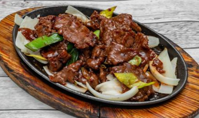 Sizzling Mongolian Steak