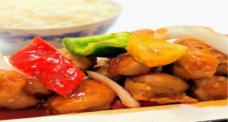 Sweet & Sour Pork with Rice