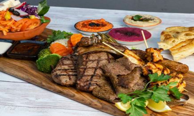 Nicosia Kebab Platter