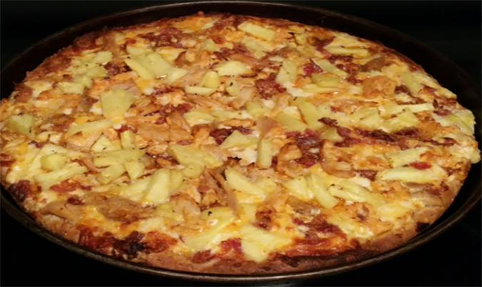 Tropical Chicken Pizza