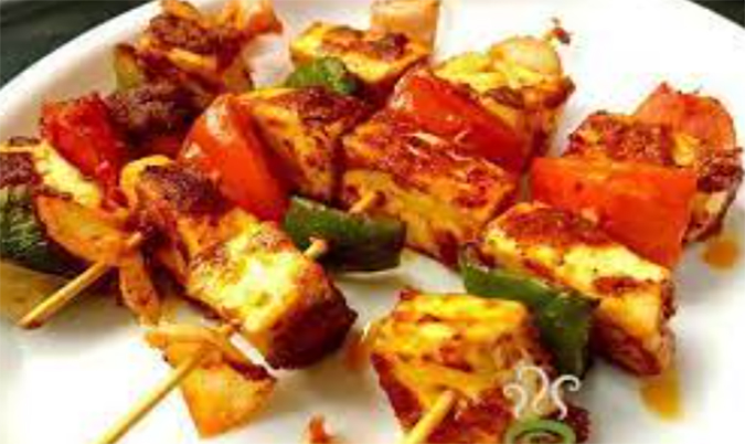Peri-peri paneer