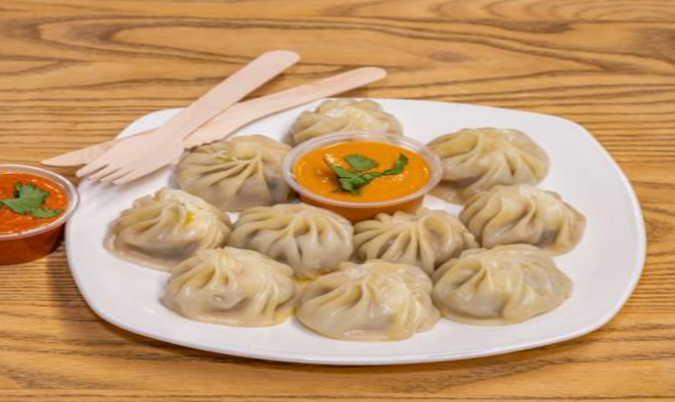 Chicken steam Momo