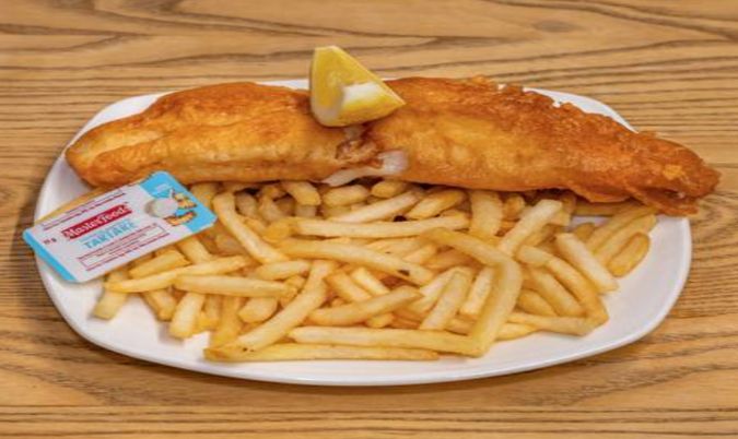 Battered Fish and Chips