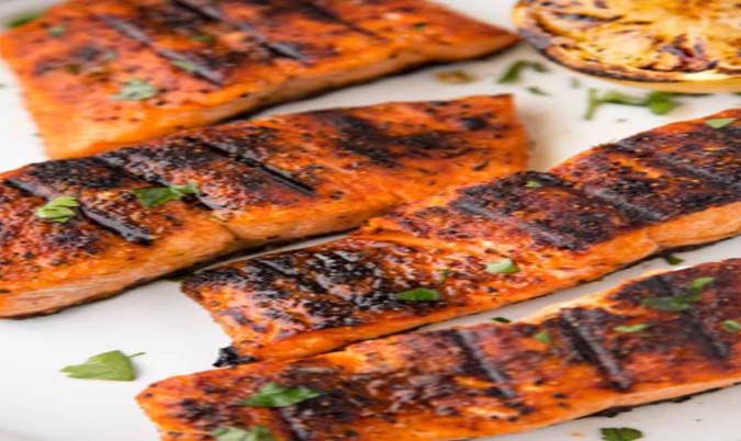 Grilled Atlantic Salmon