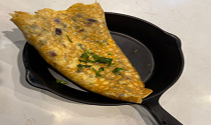 Prawn Omelette