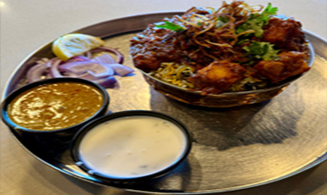 Paneer 65 Biryani