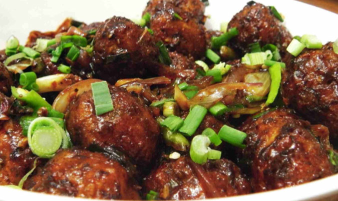 Vegetable Manchurian (V)