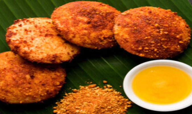 GHEE PODI IDLY (2PC)