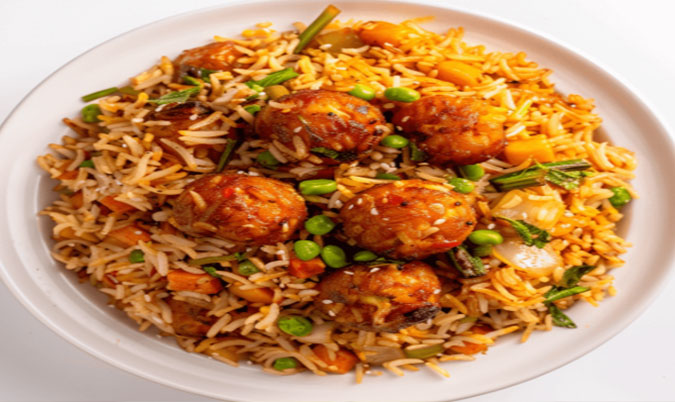 Manchurian Fried Rice (V)